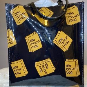 Small Black Bloomingdales Handbag Tote